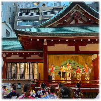 浅草神社竹久夢二ゆかたコンテストの場所