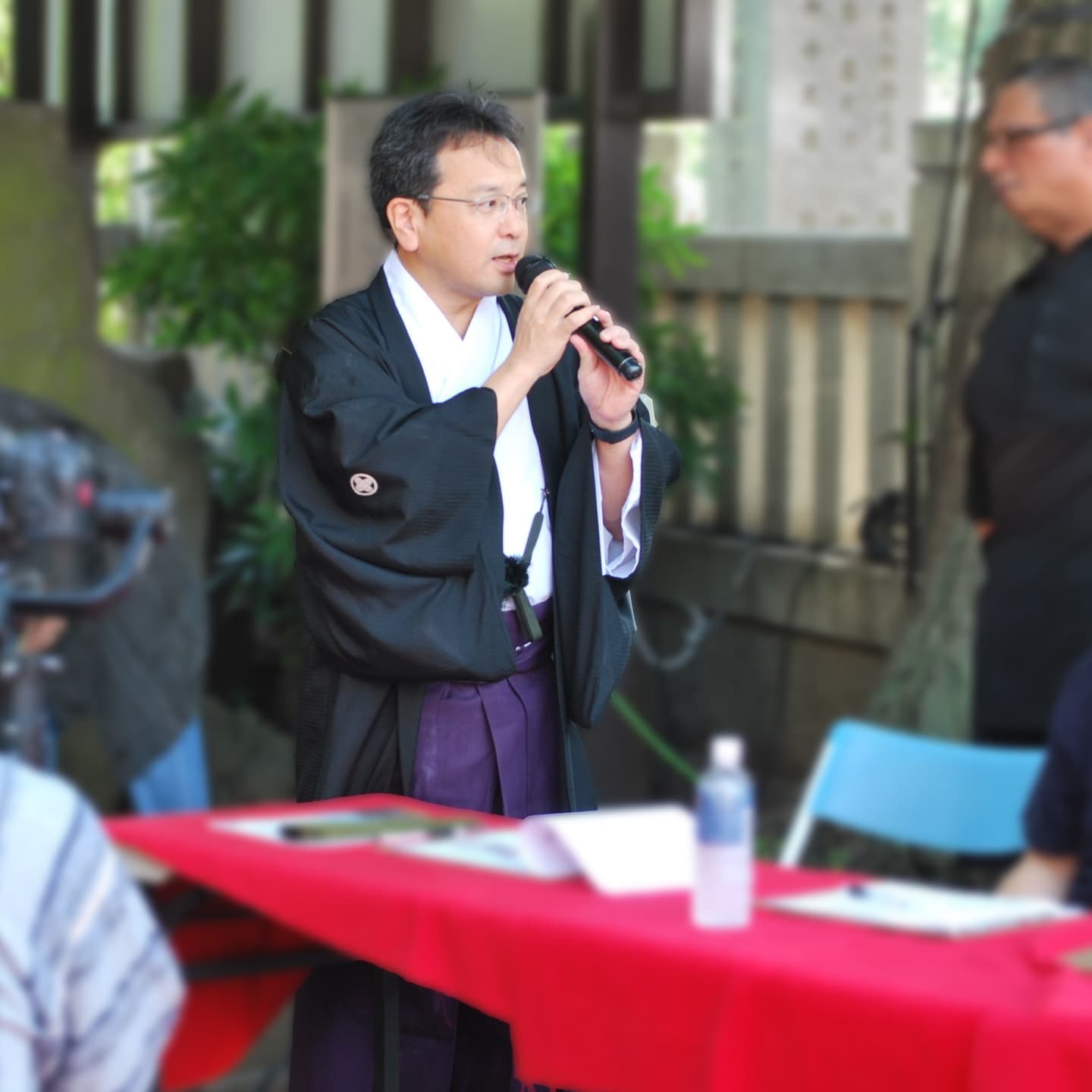 竹久夢二生誕140年　審査員　浅草神社　土師宮司