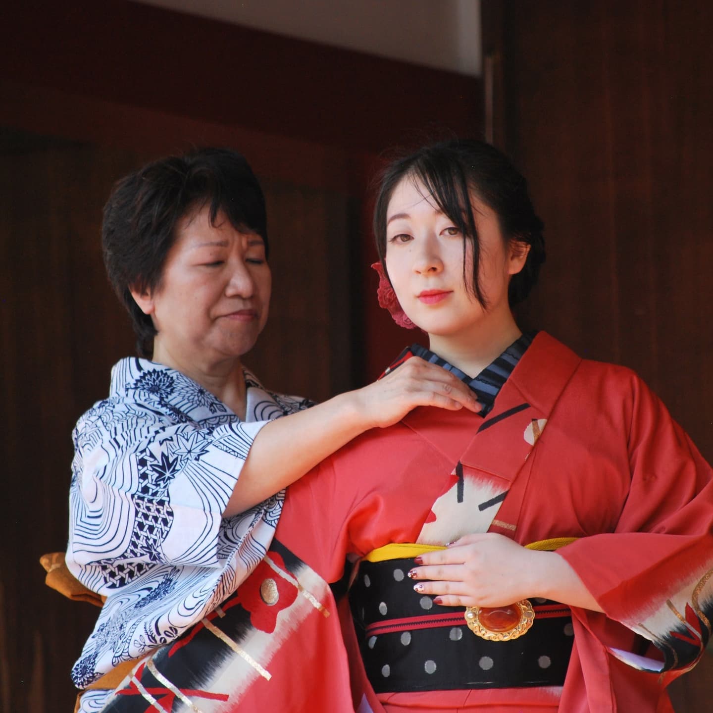 竹久夢二生誕140年　織田きもの専門学校　ゆかたショー